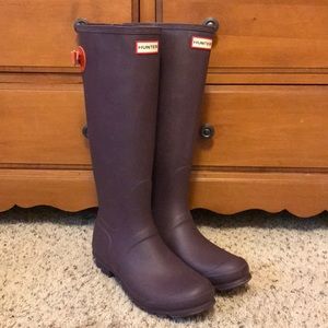 Purple Hunter Boots